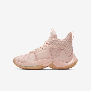 Nike Jordan 'Why Not?' Zer0.2 - Basketsko - Lyseblå Koral/Gul/Pink | DK-93368